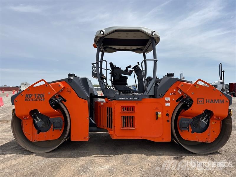 Hamm HD+ 120i VO Double Drum Roller Twin drum rollers