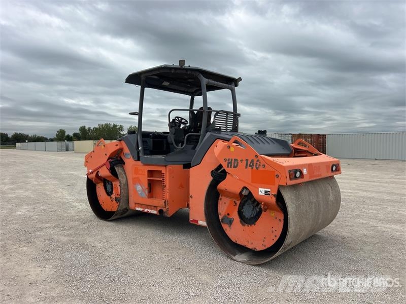 Hamm HD+ 140VV Double Drum Roller Twin drum rollers