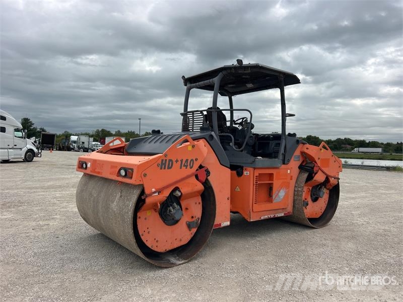 Hamm HD+ 140VV Double Drum Roller Twin drum rollers