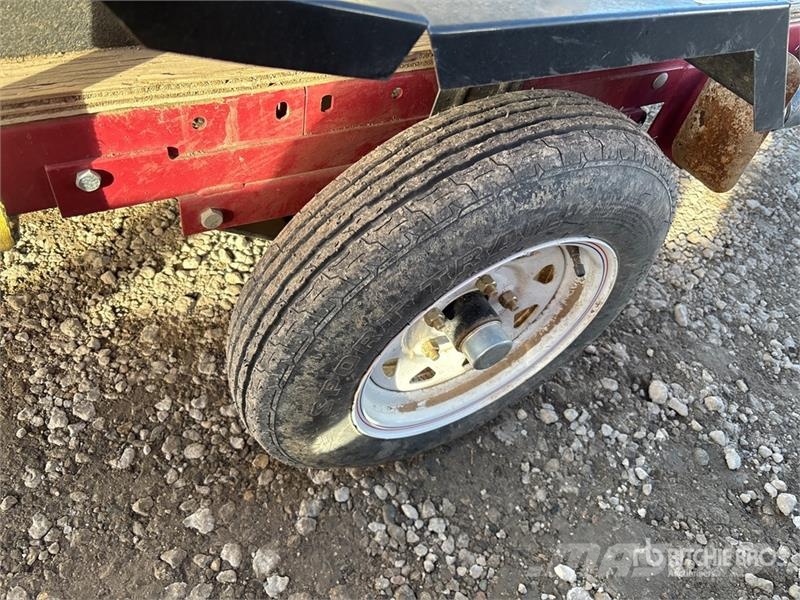  Haul masters 8 ft S/A Utility Trailer Citas piekabes