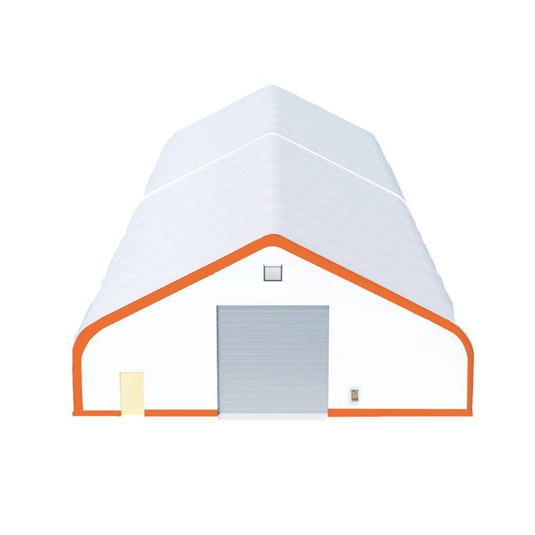 HIlls Industrial 1005026 50 ft x 100 ft x 26 ft St Stålrammer