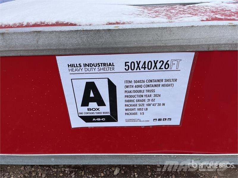 HIlls Industrial 504026 50 ft x 40 ft x 26 ft Stor Construcción - Otros