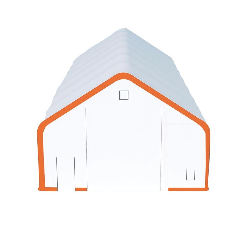 HIlls Industrial 603022 30 ft x 60 ft x 22 ft Stor Stålrammer