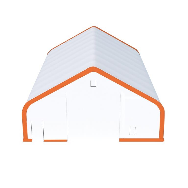 HIlls Industrial 804024 40 ft x 80 ft x 24 ft Stor Stålrammer