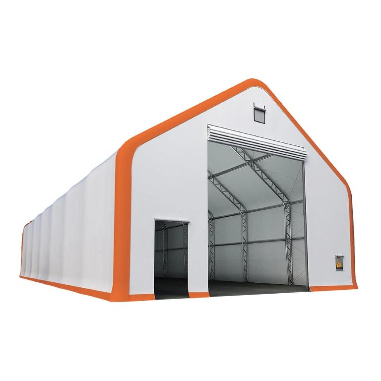 HIlls Industrial 804024 40 ft x 80 ft x 24 ft Stor Stålrammer