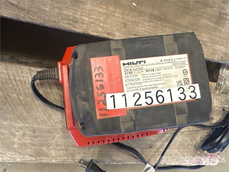 Hilti 22V 5.2AH Battery Outros componentes