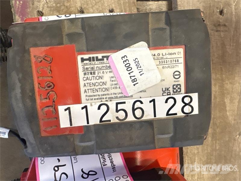 Hilti 22V 5.2AH Battery Outros componentes