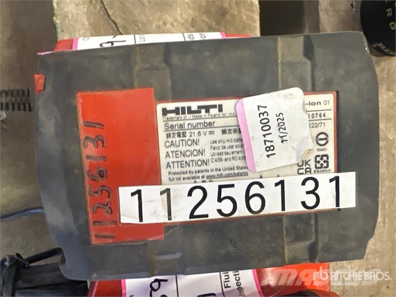 Hilti 22V 5.2AH Battery Outros componentes