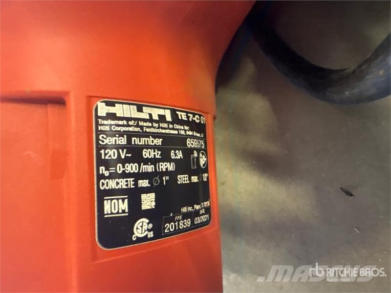 Hilti 3476285 Rotary Hammer Sonstige Baumaschinen