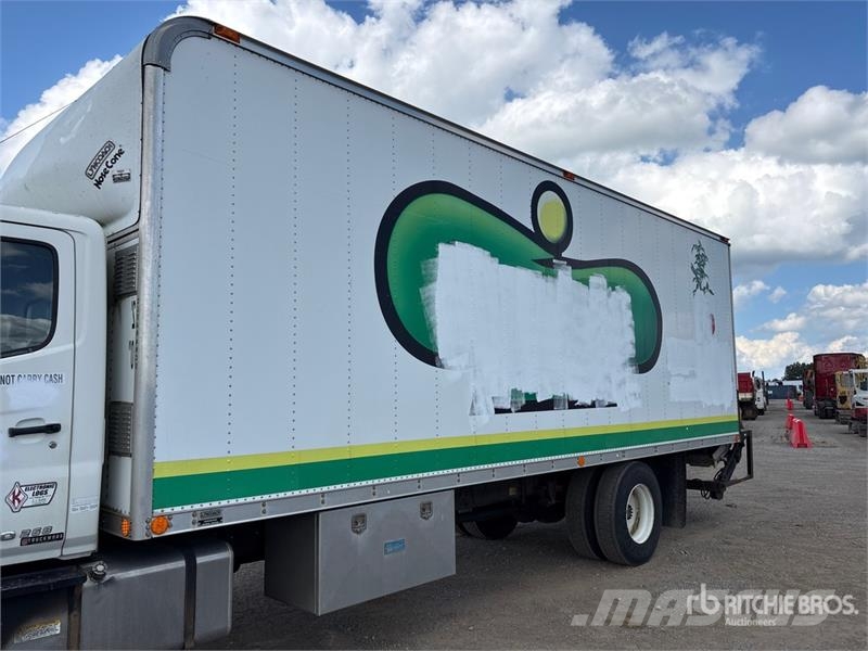 Hino 268 탑차 트럭