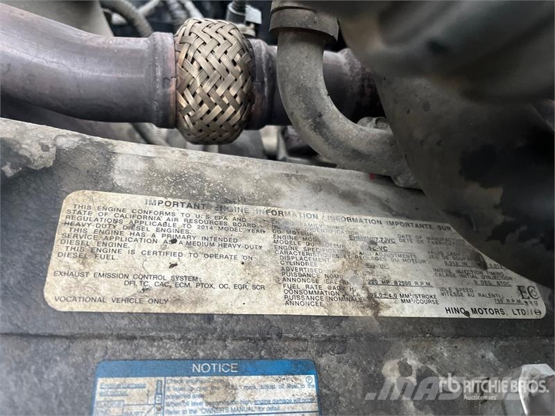 Hino 268 Camiões de caixa fechada