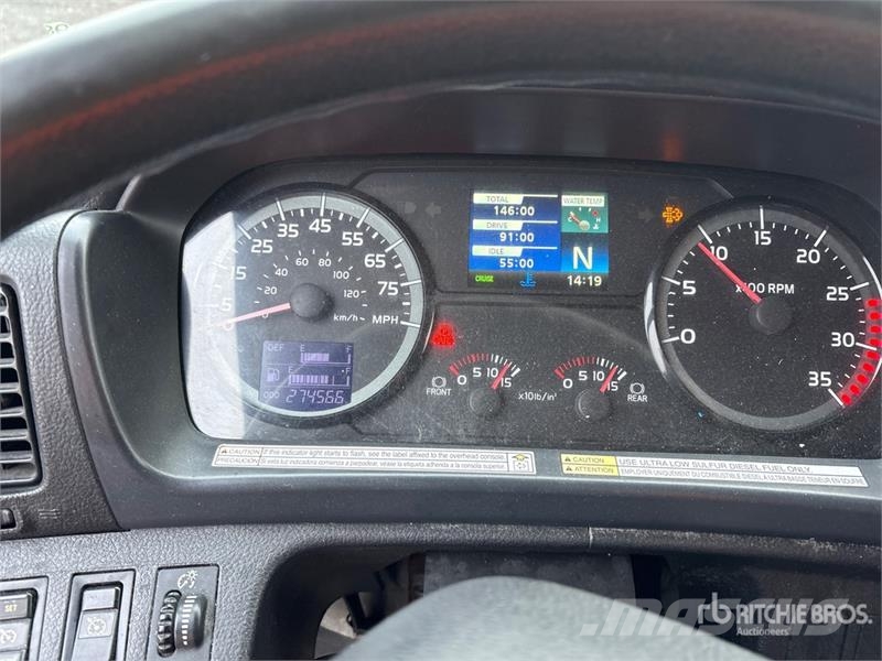 Hino 268 شاحنات ذات هيكل صندوقي