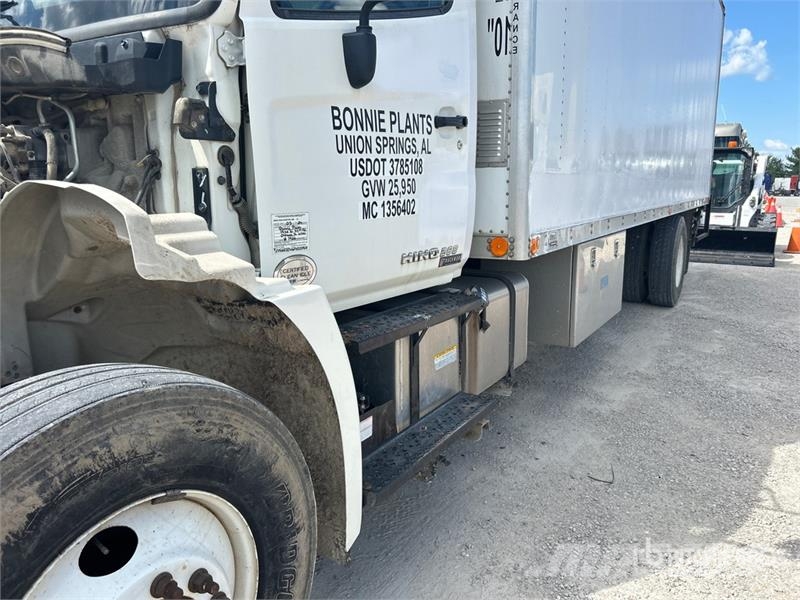 Hino 268 شاحنات ذات هيكل صندوقي