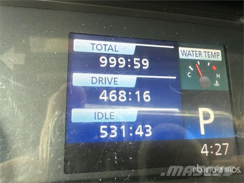 Hino 268 شاحنات ذات هيكل صندوقي