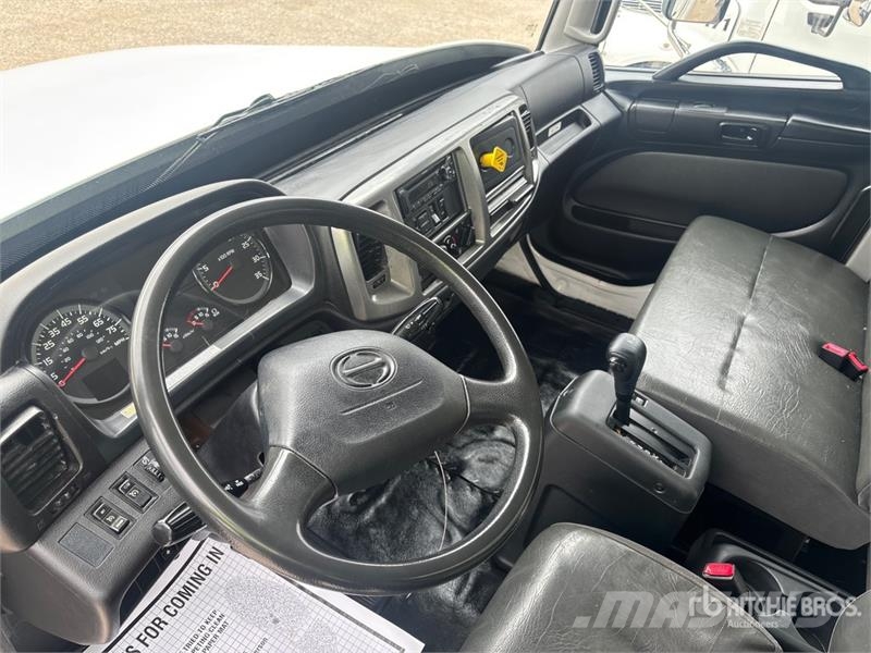 Hino 268 شاحنات ذات هيكل صندوقي
