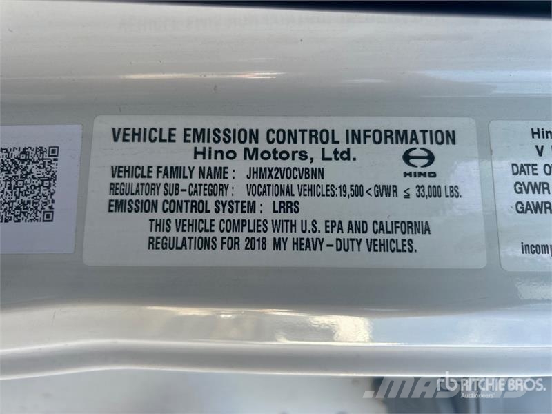 Hino 338 Kravas automašīnas - refrižeratori