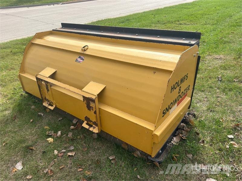 Holmes 8 Snowdozer 96 in Skid Steer Snow Pusher Lâminas e arados de neve