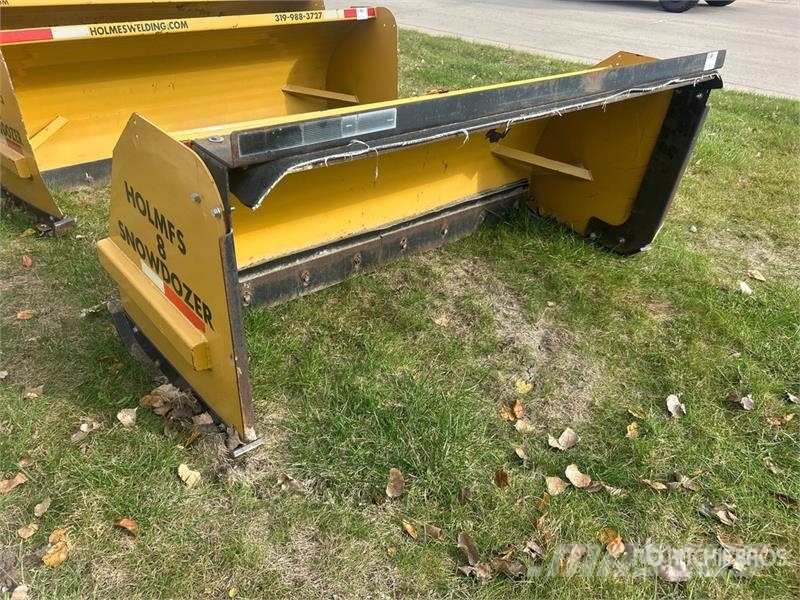Holmes 8 Snowdozer 96 in Skid Steer Snow Pusher Lâminas e arados de neve