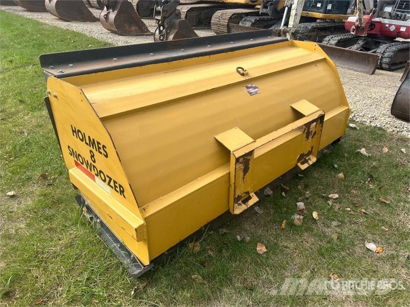 Holmes 8 Snowdozer 96 in Skid Steer Snow Pusher Lâminas e arados de neve