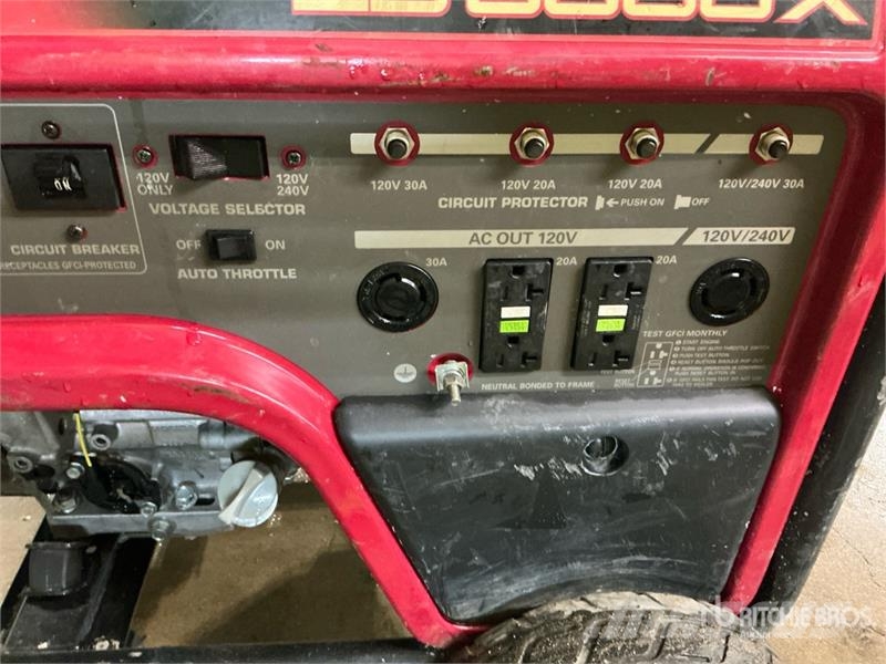 Honda EB5000X 5 kW Portable Generator Set Otros generadores