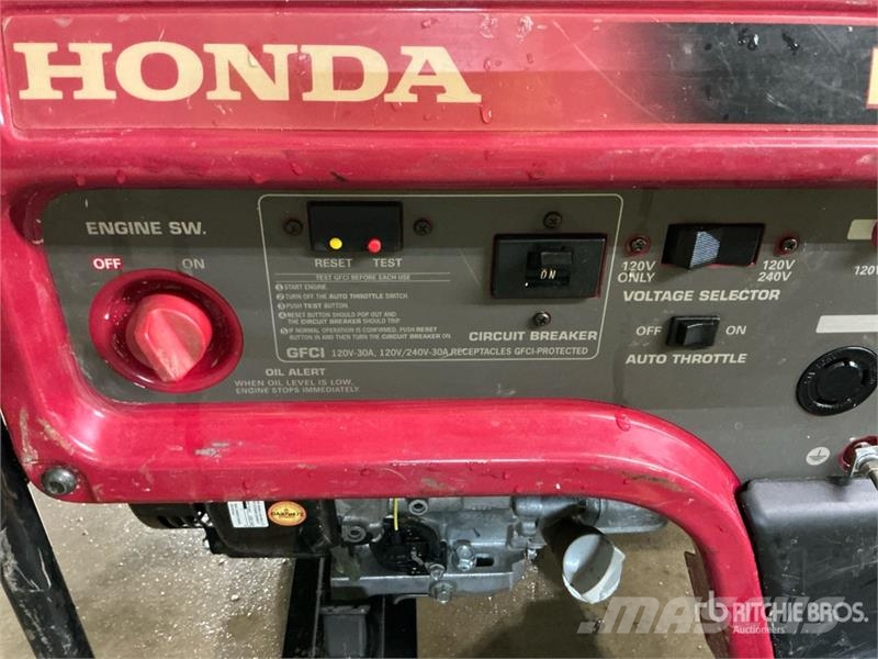 Honda EB5000X 5 kW Portable Generator Set Otros generadores