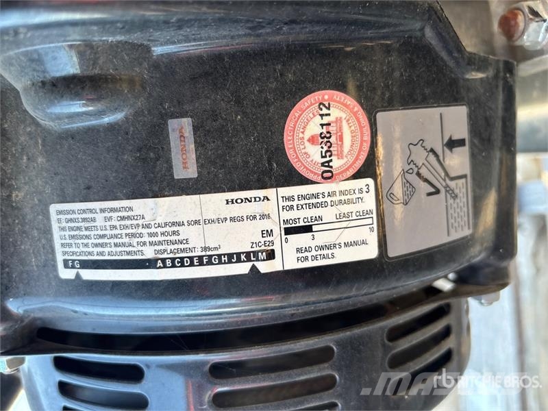 Honda of (2) Honda EB5000X Mobile Generator Set Generatori diesel