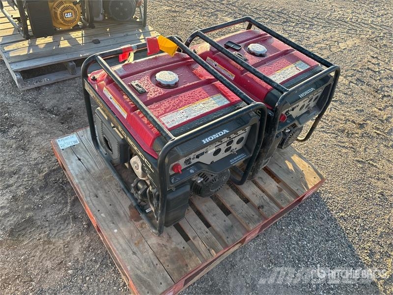 Honda of (2) Honda EG5000CL Mobile Generator Set Generatori diesel