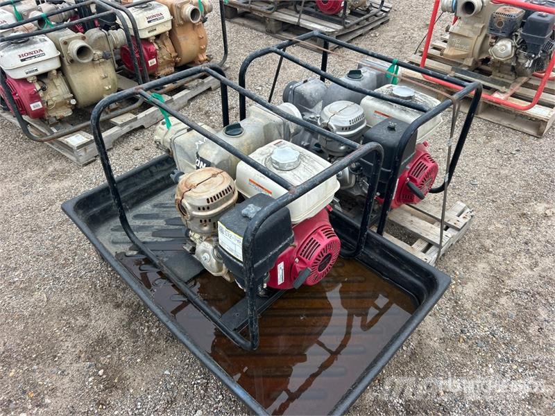 Honda of (2) Honda WT40X Skid-Mounted Water Pump Bombas de agua
