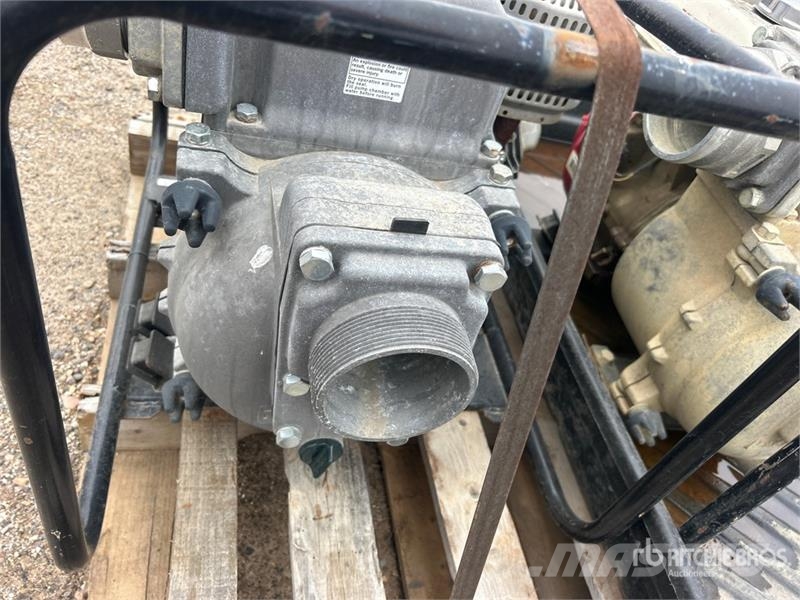 Honda of (2) Honda WT40X Skid-Mounted Water Pump Bombas de agua