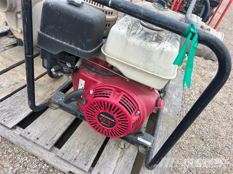 Honda of (2) Honda WT40X Skid-Mounted Water Pump Гідронасоси