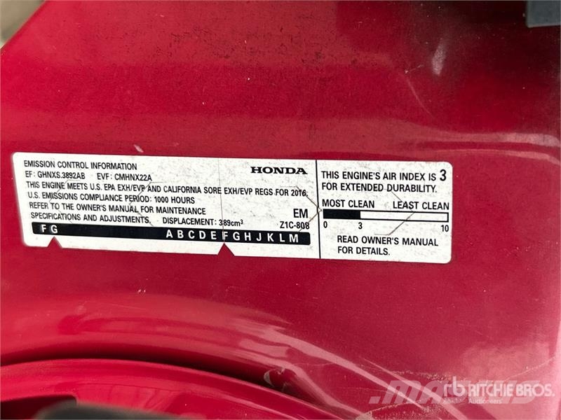 Honda of (2) Honda WT40X Skid-Mounted Water Pump Гідронасоси