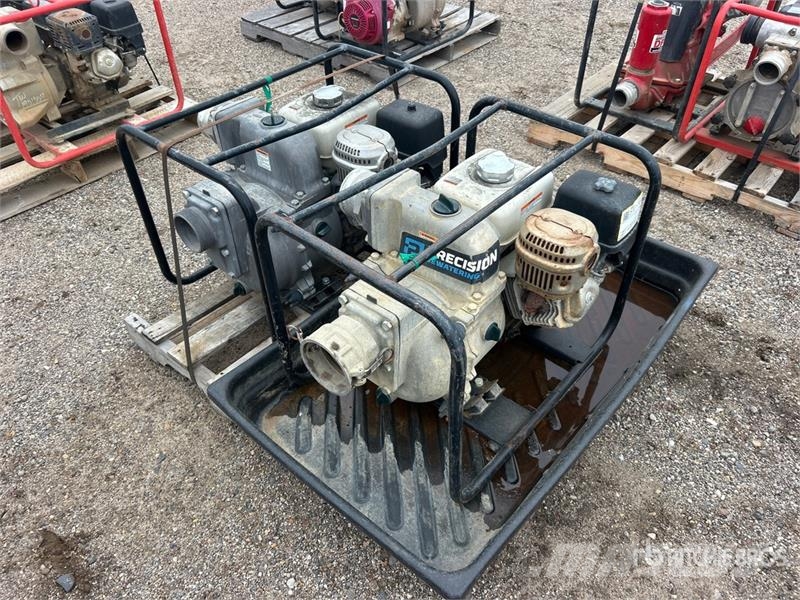 Honda of (2) Honda WT40X Skid-Mounted Water Pump Bombas de agua