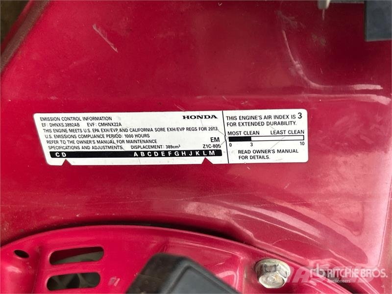 Honda of (2) Honda WT40X Skid-Mounted Water Pump Bombas de agua