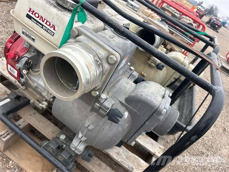 Honda of (2) Honda WT40X Skid-Mounted Water Pump Bombas de agua
