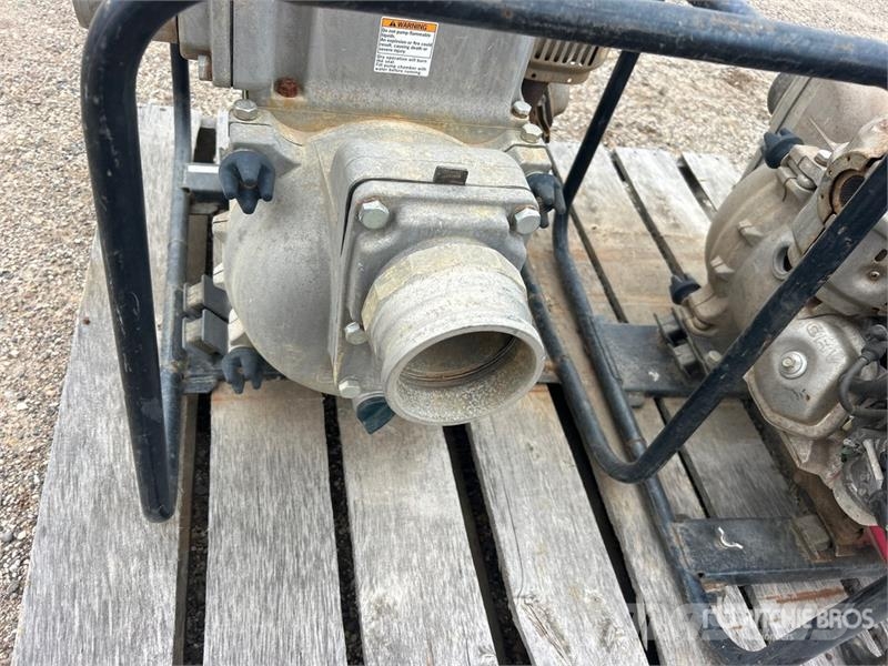 Honda of (2) Honda WT40X Skid-Mounted Water Pump Гідронасоси