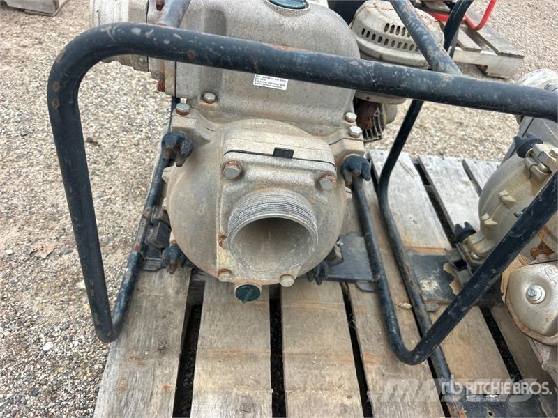Honda of (2) Honda WT40X Skid-Mounted Water Pump Гідронасоси