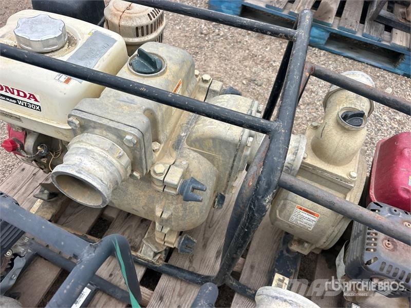 Honda of (4) Honda Skid-Mounted Water Pump Bombas de agua