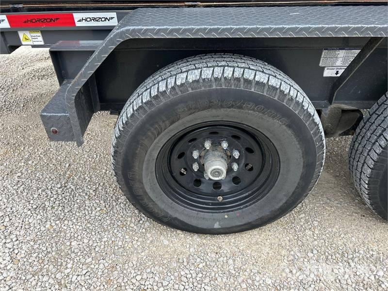 Horizon 16 ft 4 in T/A Gooseneck Dump Utility Trailer Tipphengere