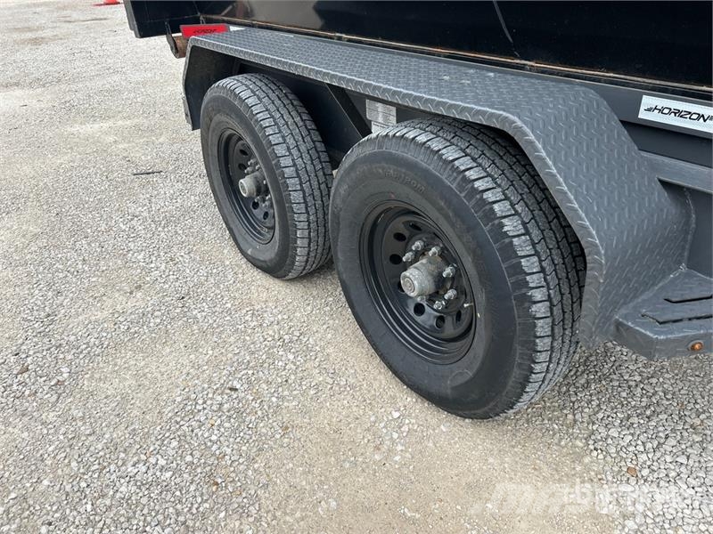 Horizon 16 ft 4 in T/A Gooseneck Dump Utility Trailer Tipphengere