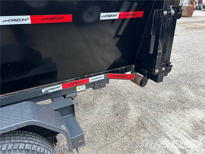 Horizon 16 ft 4 in T/A Gooseneck Dump Utility Trailer Tipphengere