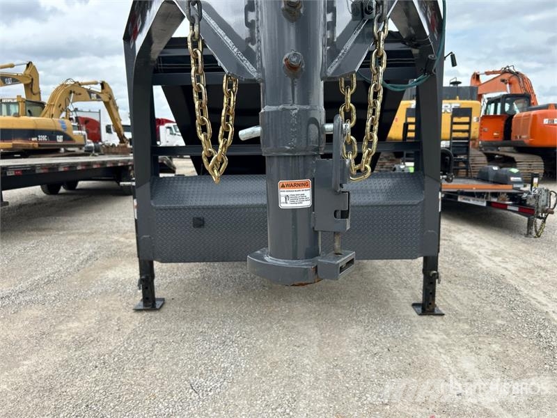 Horizon 16 ft 4 in T/A Gooseneck Dump Utility Trailer Tipphengere