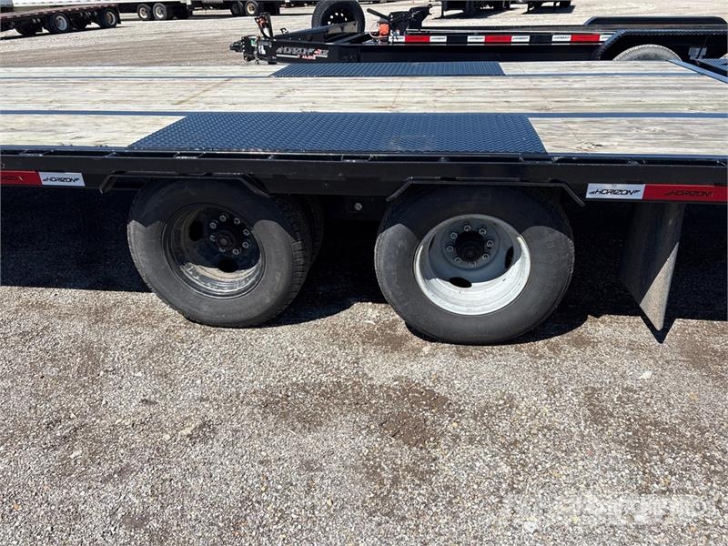 Horizon FHZGN-10MR 25000 lb 40 ft T/A Gooseneck Equipment Remolques para transporte de vehículos