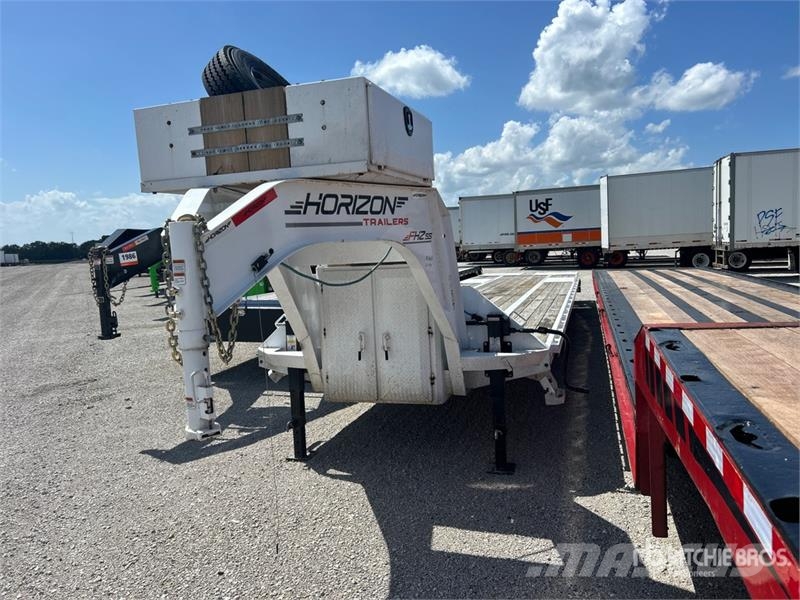 Horizon FHZSSGN 40 ft T/A Gooseneck Equipment Trailer 차량 운반용 트레일러