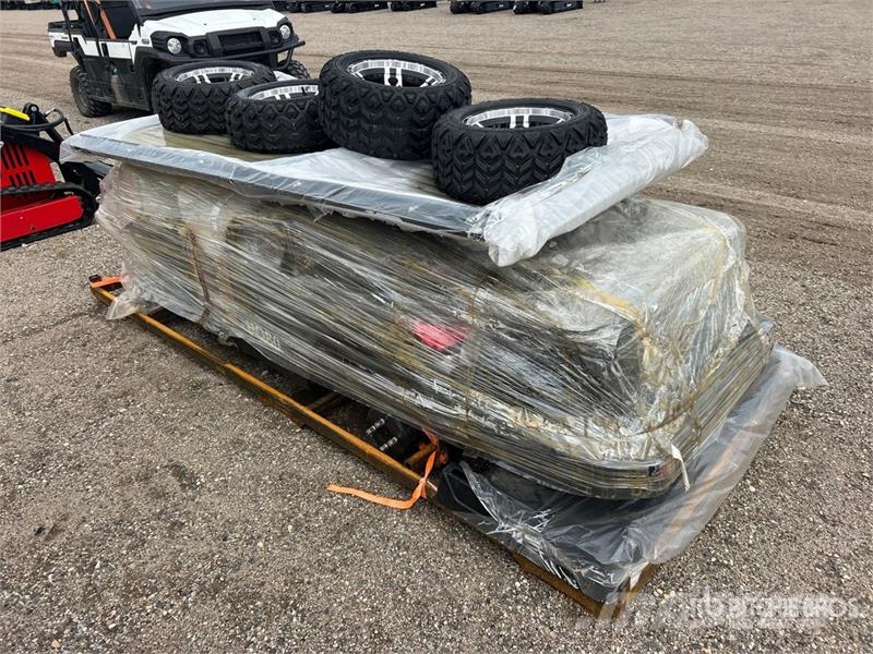 HQ100 Electric Black Six-Seater Golf Cart (Unused) Гольф-мобілі