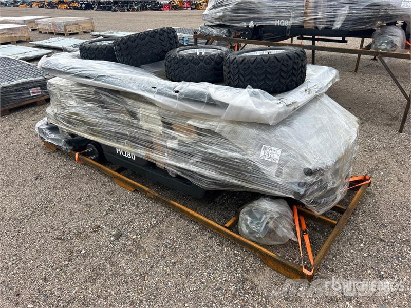 HQ100 Electric Black Six-Seater Golf Cart (Unused) Гольф-мобілі