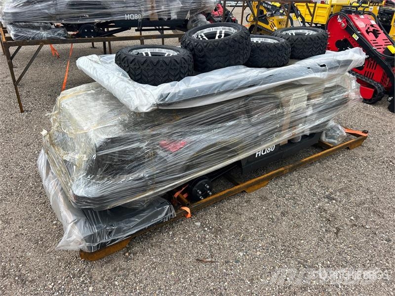 HQ100 Electric Black Six-Seater Golf Cart (Unused) Гольф-мобілі