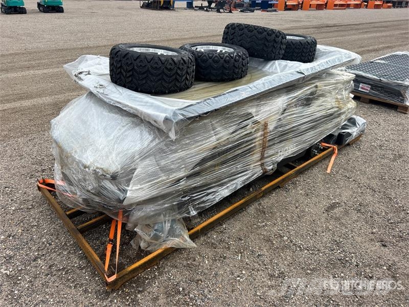 HQ100 Electric Black Six-Seater Golf Cart (Unused) Гольф-мобілі