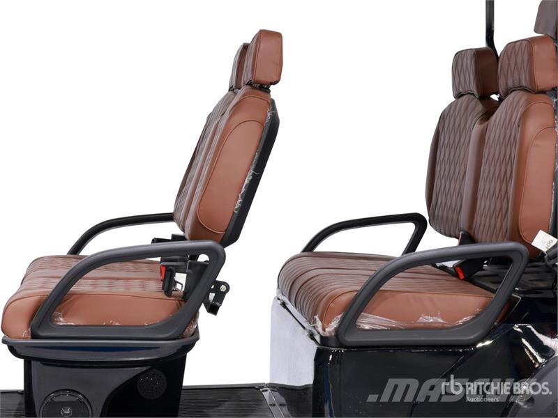 HQ100 Electric Black Six-Seater Golf Cart (Unused) Golfo vežimėliai