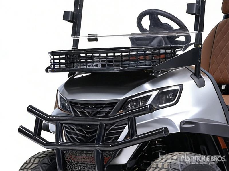 HQ80 Electric Gray Four-Seater Golf Cart (Unused) 高尔夫球车
