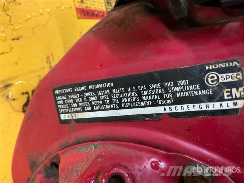 Hurco Hydrostatic Test Pump Outros componentes